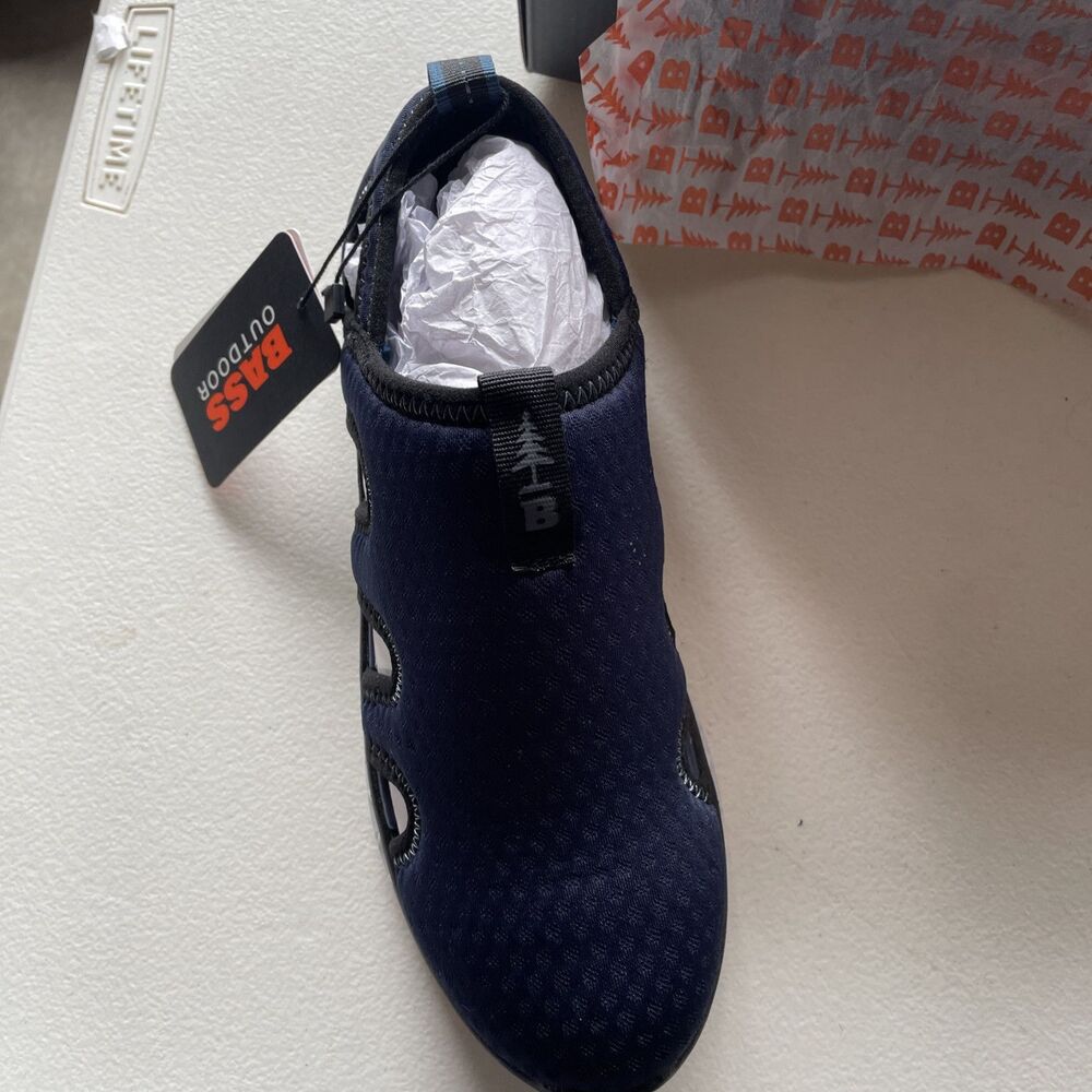 Bass Outdoor Lightweight Breathable Trail Sneakers Slip-On Size 6.5 Blue NWT - Picture 7 of 7